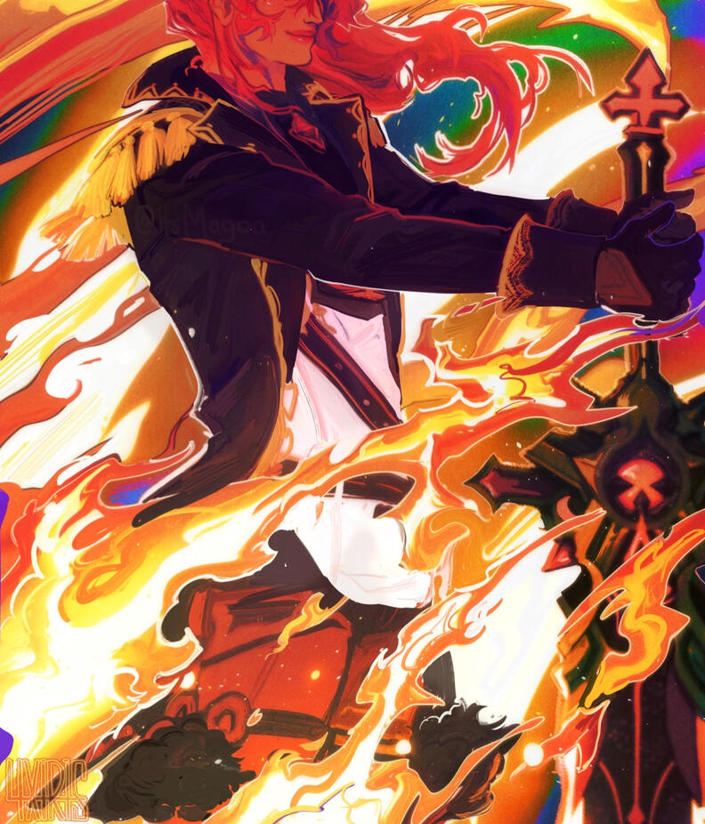 FLAME OF ALL COLOR - Hoyoverse's Diluc, 2022