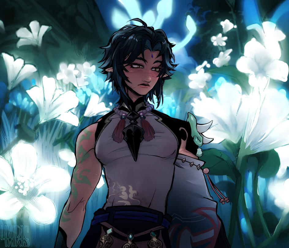 WHILE THE NIGHT SLEEPS - Hoyoverse's Xiao, 2023